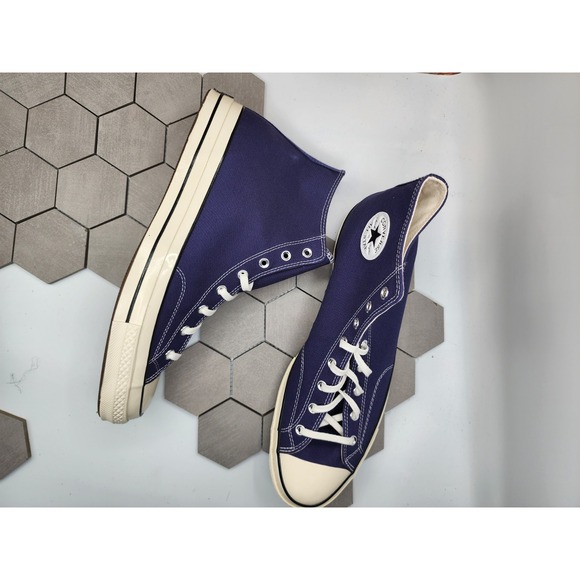 Converse Chuck Taylor All Star 70 Vintage High Uncharted Waters‎ Blue Men Sz 16 - Picture 8 of 10